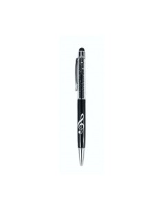 Boligrafo Stylus Clave de Sol Cristal Negro B2000