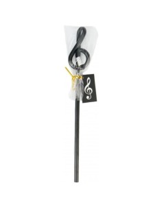 Lapicero Clave de Sol Negro B1023