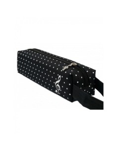 Estuche Escolar Clave de Sol Agifty P-1020 Negro