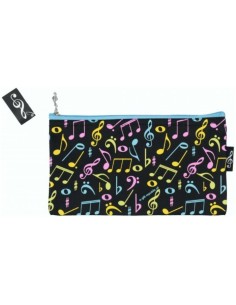 Agifty P-1026 Black School Case Notes Colors