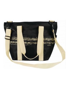 Bolsa Asa al Hombro Partitura Agifty B-3034 Negra