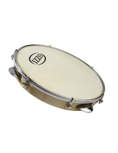 Pandeiro 10" Madera Parche Piel Fina Izzo (Ref. Iz4978) Peso: 560 gr. Natural