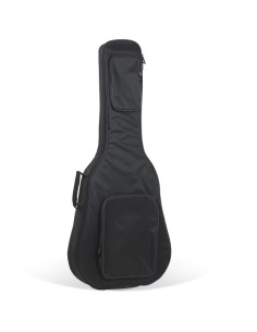 Estuche Funda Guitarra Acustica Mochila Acolchado 20 mm. (ref.48w) Negro