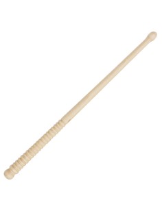 Baqueta Tambor Vasco Longitud total: 315 mm. Bellota 1x1.3 cm. Peso: 200gr. (ref.02065) Haya