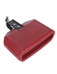 Red Plastic Temple Block ref. 04341 15x10x5