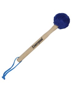 Maza Surdo Mango Corto Madera Bola Peluche Mango: 30 x2,5 cm. Bola 6 x 6,5 cm. Peso: 140gr. Azul