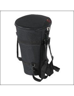 Estuche Funda Darbuka Egipcia tipo Mochila Acolchado 10 mm. (44x28x20 cm.) Negro