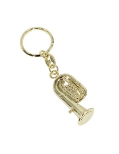 Llavero Tuba Med: 5 cm. Dorado (Ultima Unidad) 2