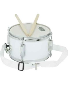 Caja Infantil 20x12,5 cm. (8"x 5") Parche Plastico, Casco Abedul, Aros Metal DB (Db0088) Peso: 1,1Kg