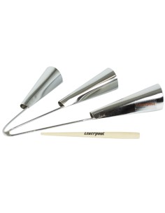 Agogo Triple Liverpoo l(ref.agtrc) (3 Conos Acero Cromados Unidos Base)