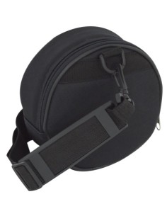 Estuche Funda Pandereta (Pandero) Acolchado 10 mm. Med: 18x6 cm. Negro