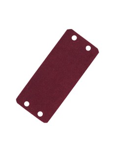 Caja China Apagador Fieltro  Rojo (18x7.7 cms) (Caja China no incluida)