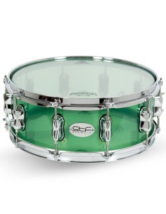 Caja Banda 35 Ø x 14 cm. (14"x 5.6") Parche Remo Ambassador, Casco Metacrilato, Aros Metal STF Class