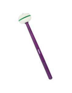 Maza Bombo (Timbal) Bola Fieltro Mango Morado Claro (ref.02639) Largo: 37 cm. Bola: 5,5 x 6,7 cm.