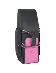 Estuche Fagot Acolchado med: 66x21x21x10 cm. ref.8400 fsh (Negro y Fucsia)