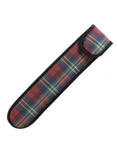 Custodia per Flauto Scozzese Dolce (ref.80l) Rosso e Blu