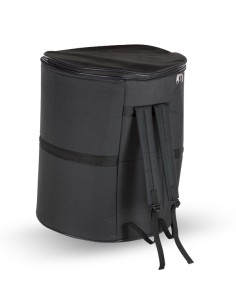 Estuche Funda Surdo 20" Mochila y Bolsillos Acolchado 10 mm. Med: 58X66 cm. Negro