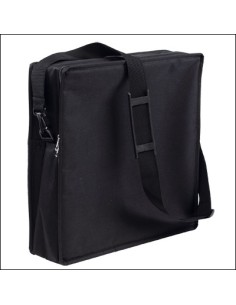 Estuche Funda Pandeiro de Peito Acolchado 10 mm. Med: 36x36x6 cm. Negro