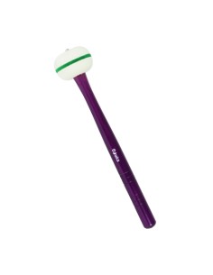 Maza Bombo Bola Fieltro (ref.02640) Largo total: 34 cm. Bola: 5 x 6,7 cm. Peso: 150gr. Morado Claro