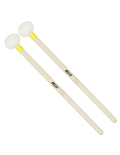 Mazas Timbal (Par) Mango Madera Cabeza Fieltro Vigor Largo: 36 Bola: 3x4 cm. Peso: 110gr.