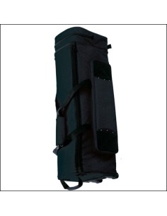 Estuche Funda Herrajes Roller Acolchado 10 mm. con ruedas Med: 97x33x33 cm. Negro
