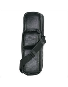 Estuche Funda Flauta & Piccolo ref. 200 (Medida Flauta: 40x10x4cm. Medida flautin: 29x11x3cm.) Negro