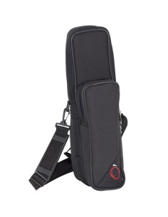 Estuche Funda Flauta Pata de si & Piccolo Acolchado 20 mm med: 45x10x7,5 cm. ref.203 Negro