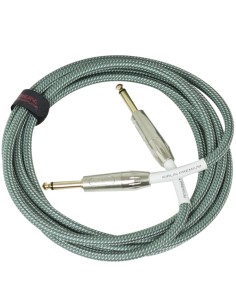 Cable Instrumento Kirlin iwb-201pfgt-6m jack-jack 20awg premium Verde