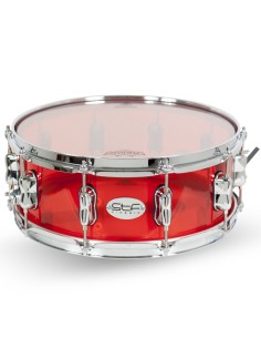 Caja Banda 35 Ø x 14 cm. (14"x 5.6") Parche Remo Ambassador, Casco Metacrilato, Aros Metal STF Class