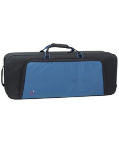 Estuche Saxofon Tenor med:81,5x30,5x18 cm. ref.8480fsh (Negro y Azul)