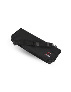 Estuche Funda Baquetas Bateria Especial Bandolera Acolchado 10 mm. Med: 44x17 cm. Negro