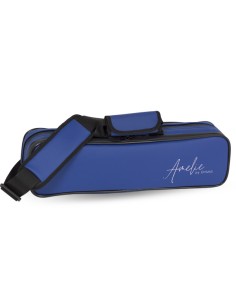 Estuche Flauta Travesera Amelie ref. 390brg cb,Medidas Externas: 42x8x11cm. peso: 0,7kg, Azul
