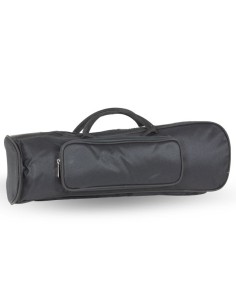 Estuche Funda Trompeta Mochila Acolchado 15 mm. (ref. 119) Med. Int.: 52x17x7 cm. Negro