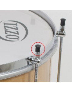 Surdo Izzo Percussion Gummi Queue (ref.mp444991) Schwarz