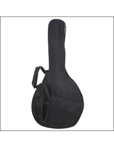 Estuche Funda Bandurria Mochila sin Acolchar (ref.20b) Poliester Plastificado Negro