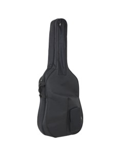 Estuche Funda Contrabajo 4/4 (196x75x62x21cm) Acolchado de 10mm. Negro