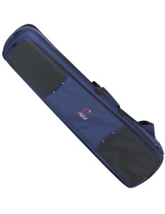 Estuche Funda Trombon Varas (Trombon Bajo o Pistones) Mochila Acol.20 mm. Med: 23x87x10 cm Azul
