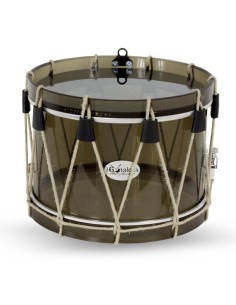 Tabalet Valencia Acrilico c/Mufle Cuerda Cañamo y Tensores Piel Med: 30x20 cm. Peso: 2,3Kg.  Negro