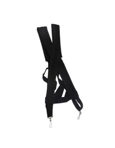 Arnes Tambor Surdo Repenique Acolchado Niño 10mm. Ancho 50 mm. Negro