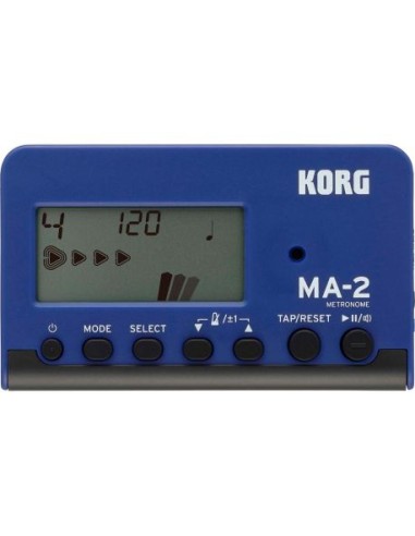 Métronome électronique Korg (MA-2) bleu et noir