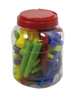 Kazoos Murga Various Colors (Pot 40 Units)