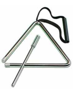 Triangulo 30 cm. Acero Fino Samba Batidor Incluido Peso: 480gr.