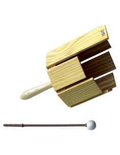 Octogono Percusion Incluye Mango y Macita Natural