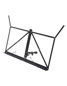 Atril Mesa metalico Acero Negro. Incluye Funda. Plegable. Peso aproximado 516g.