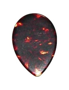 Pick (0.50 mm.) Small Oval Shell Celluloid Samba n.5