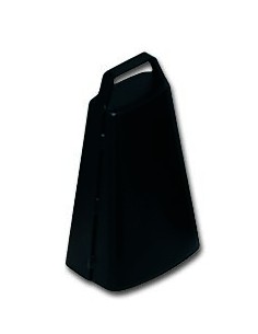 Cencerro 20 cm. Med: 9 x 23 x 11 cm. Samba Peso: 745gr. Metal Negro