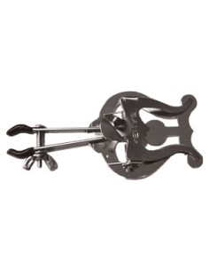 Atril Marcha Trompeta con Pinza Tamaño Super 70 x 55 mm. Cromado