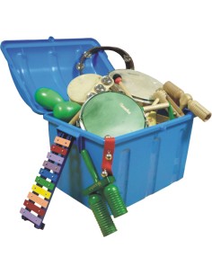 Small Percussion Kit Lot 40 Instruments (trunk included)