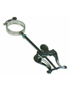 Atril Marcha Clarinete con Argolla Ø29 mm. Tamaño Normal 55 x 45 mm. Cromado