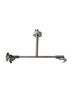 Soporte Plato a Bombo 27 cm. Altura (Niquelado) Peso: 240gr.